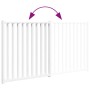 Puerta de perros plegable 2 paneles madera abeto blanco 160 cm de , Casetas y cercados para perros - Ref: Foro24-352282, Prec...