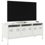 Mueble para TV acero laminado en frío blanco 101,5x39x43,5 cm de , Muebles TV - Ref: Foro24-851231, Precio: 127,50 €, Descuen...