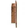 Espejo de baño LED madera ingeniería envejecida 100x8,5x37 cm de , Tocadores de baño - Ref: Foro24-856275, Precio: 54,75 €, D...