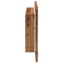 Espejo de baño LED madera ingeniería envejecida 100x8,5x37 cm de , Tocadores de baño - Ref: Foro24-856275, Precio: 56,68 €, D...