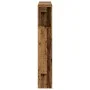 Cabecero armario madera ingeniería envejecida 100x19x104,5 cm de , Taquillas y armarios de almacenamiento - Ref: Foro24-85687...