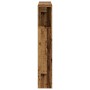 Cabecero armario madera ingeniería envejecida 100x19x104,5 cm de , Taquillas y armarios de almacenamiento - Ref: Foro24-85687...