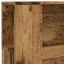 Cabecero armario madera ingeniería envejecida 100x19x104,5 cm de , Taquillas y armarios de almacenamiento - Ref: Foro24-85687...