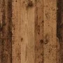 Cabecero armario madera ingeniería envejecida 100x19x104,5 cm de , Taquillas y armarios de almacenamiento - Ref: Foro24-85687...