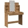 Tocador con luces LED roble artisan 96x40x142 cm by , Bedroom Dressers - Ref: Foro24-857026, Price: 155,70 €, Discount: %