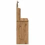 Tocador con luces LED roble artisan 96x40x142 cm by , Bedroom Dressers - Ref: Foro24-857026, Price: 155,70 €, Discount: %