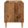 Mueble para discos madera ingeniería envejecida 84,5x38x48 cm de , Armarios y almacenamiento - Ref: Foro24-857163, Precio: 70...