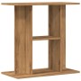 Soporte de acuario madera ingeniería roble artisan 60x30x60 cm de , Soportes para acuarios - Ref: Foro24-857271, Precio: 49,6...
