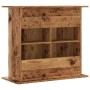 Soporte para acuario madera ingeniería envejecida 81x36x73 cm de , Soportes para acuarios - Ref: Foro24-857278, Precio: 100,6...