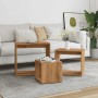 Mesas apilables 3 pzas madera contrachapada color roble artisan de , Mesas auxiliares - Ref: Foro24-856675, Precio: 65,23 €, ...