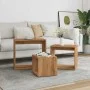 Mesas apilables 3 pzas madera contrachapada color roble artisan by , Side tables - Ref: Foro24-856675, Price: 64,12 €, Discou...