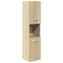Juego de muebles de baño 4 pzas contrachapada roble Sonoma de , Muebles de baño - Ref: Foro24-3325006, Precio: 296,51 €, Desc...