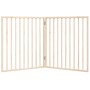 Puerta para perros plegable 2 paneles madera de álamo 160 cm de , Casetas y cercados para perros - Ref: Foro24-352178, Precio...