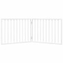 Puerta para perros plegable 2 paneles madera álamo blanca 160cm de , Casetas y cercados para perros - Ref: Foro24-352184, Pre...