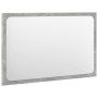 Juego muebles de baño 4 pzas madera contrachapada gris hormigón de , Muebles de baño - Ref: Foro24-3324880, Precio: 221,31 €,...