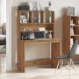 Escritorio estantes madera roble artisian 102x45x148 cm de , Escritorios - Ref: Foro24-855835, Precio: 86,66 €, Descuento: %