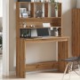 Escritorio estantes madera roble artisian 102x45x148 cm de , Escritorios - Ref: Foro24-855835, Precio: 86,66 €, Descuento: %