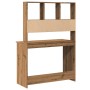 Escritorio estantes madera roble artisian 102x45x148 cm de , Escritorios - Ref: Foro24-855835, Precio: 86,66 €, Descuento: %