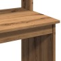 Escritorio estantes madera roble artisian 102x45x148 cm de , Escritorios - Ref: Foro24-855835, Precio: 86,66 €, Descuento: %