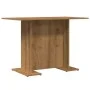 Mesa de comedor madera ingeniería roble artisan 110x60x75 cm de , Mesas de cocina y de comedor - Ref: Foro24-855809, Precio: ...