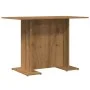 Mesa de comedor madera ingeniería roble artisan 110x60x75 cm de , Mesas de cocina y de comedor - Ref: Foro24-855809, Precio: ...
