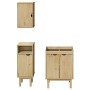 Juego de muebles de baño OTTA 3 pzas madera maciza pino de , Muebles de baño - Ref: Foro24-3307682, Precio: 214,23 €, Descuen...