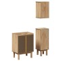 Juego de muebles de baño OTTA 3 pzas madera maciza pino de , Muebles de baño - Ref: Foro24-3307682, Precio: 214,23 €, Descuen...