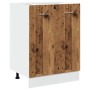 Armario inferior madera ingeniería envejecida 60x46x81,5 cm de , Armarios de cocina - Ref: Foro24-856074, Precio: 86,48 €, De...