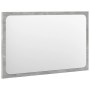 Set muebles de baño 2 piezas madera contrachapada gris hormigón de , Muebles de baño - Ref: Foro24-3324868, Precio: 114,67 €,...