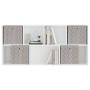 Cajas almacenaje plegables 4 uds no tejida marrón 32x32x32 cm de , Cestas para almacenaje - Ref: Foro24-4018985, Precio: 28,2...