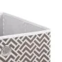 Cajas almacenaje plegables 4 uds no tejida marrón 32x32x32 cm de , Cestas para almacenaje - Ref: Foro24-4018985, Precio: 27,4...