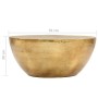 Mesa de centro de aluminio martillado latón 70x30 cm en Mesas de centro | Comprar online en Foru.es