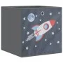 Cajas almacenaje plegables 4 uds tela no tejida gris 32x32x32cm de , Cestas para almacenaje - Ref: Foro24-4018987, Precio: 20...