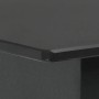 Mesa de comedor para jardín acero y vidrio negro 80x80x74 cm de vidaXL, Mesas de jardín - Ref: Foro24-313114, Precio: 110,07 ...