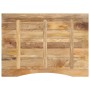 Tablero escritorio con curva madera mango rugosa 100x80x2,5 cm de , Tableros para mesas - Ref: Foro24-370205, Precio: 95,18 €...