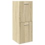 Juego de muebles de baño 4 pzas contrachapada roble Sonoma de , Muebles de baño - Ref: Foro24-3324991, Precio: 153,08 €, Desc...
