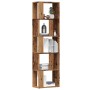 Estantería madera de ingeniería madera envejecida 45x24x159 cm de , Librerías y estanterías - Ref: Foro24-855784, Precio: 68,...