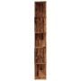 Estantería madera de ingeniería madera envejecida 45x24x159 cm de , Librerías y estanterías - Ref: Foro24-855784, Precio: 68,...