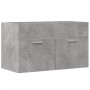 Mueble de lavabo madera ingeniería gris hormigón 90x38,5x46 cm de , Muebles de baño - Ref: Foro24-856214, Precio: 50,06 €, De...