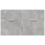 Mueble de lavabo madera ingeniería gris hormigón 90x38,5x46 cm de , Muebles de baño - Ref: Foro24-856214, Precio: 50,06 €, De...