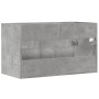 Mueble de lavabo madera ingeniería gris hormigón 90x38,5x46 cm de , Muebles de baño - Ref: Foro24-856214, Precio: 50,06 €, De...