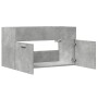 Mueble de lavabo madera ingeniería gris hormigón 90x38,5x46 cm de , Muebles de baño - Ref: Foro24-856214, Precio: 50,06 €, De...