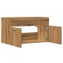 Mueble de lavabo de baño madera roble artisan 90x38,5x46 cm de , Muebles de baño - Ref: Foro24-856216, Precio: 57,70 €, Descu...