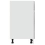 Armario inferior cajón contrachapada gris hormigón 60x46x81,5cm de , Armarios de cocina - Ref: Foro24-856088, Precio: 65,32 €...