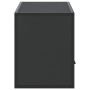 Mueble de TV madera de ingeniería y metal negro 100x31x39,5 cm de , Muebles TV - Ref: Foro24-848929, Precio: 72,27 €, Descuen...