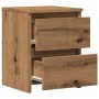 Mesitas noche 2 uds madera ingeniería roble artisan 30x30x40 cm de , Mesitas de noche - Ref: Foro24-855849, Precio: 84,35 €, ...