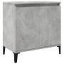 Armario de lavabo madera contrachapada gris hormigón 58x33x60cm de , Tocadores de baño - Ref: Foro24-857116, Precio: 46,09 €,...