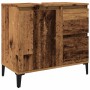 Armario de lavabo baño madera ingeniería envejecida 65x33x60 cm de , Tocadores de baño - Ref: Foro24-857123, Precio: 83,13 €,...