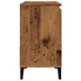 Armario de lavabo baño madera ingeniería envejecida 65x33x60 cm de , Tocadores de baño - Ref: Foro24-857123, Precio: 83,13 €,...