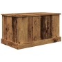 Caja de almacenaje madera de ingeniería envejecida 70x40x38 cm de , Baúles de almacenamiento - Ref: Foro24-857161, Precio: 78...